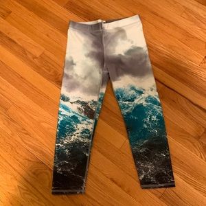 Terez wave Capri leggings
